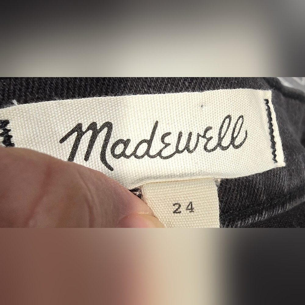 Madewell Black Mini Skirt Size 24 - Picture 6 of 6